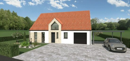 Maison neuve à , Nord