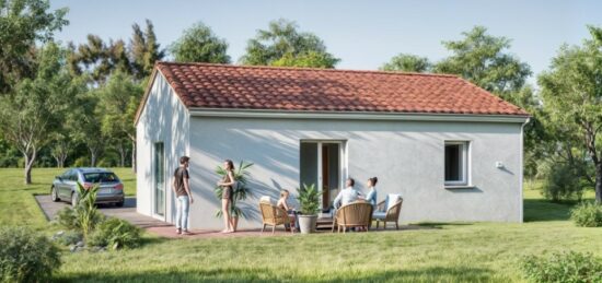 Maison neuve à Jussac, Auvergne-Rhône-Alpes