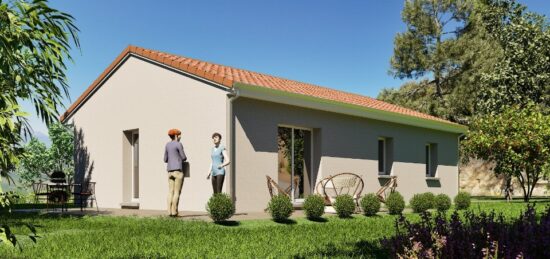 Maison neuve à Prudhomat, Occitanie