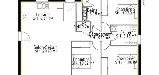 Maison neuve à , Lot