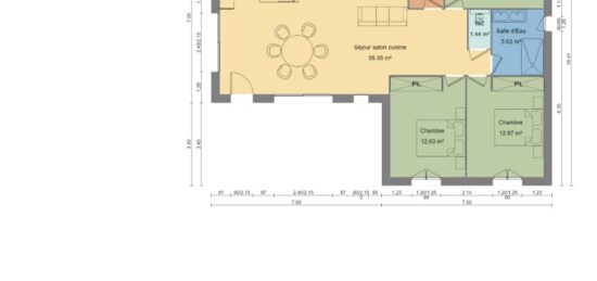 Maison neuve à , Gard