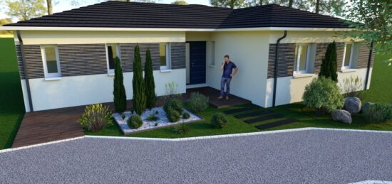 Maison neuve à Saint-Christophe, Nouvelle-Aquitaine