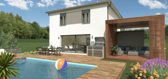 Maison neuve à Labarthe-Inard, Occitanie