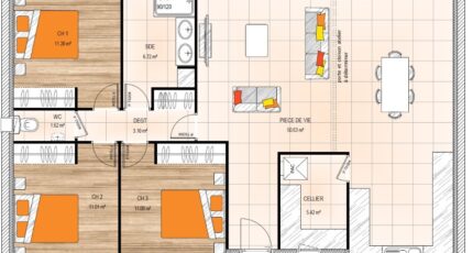 Feneu Maison neuve - 2193225-939modele820200819R7Doy.jpeg Maisons France Confort