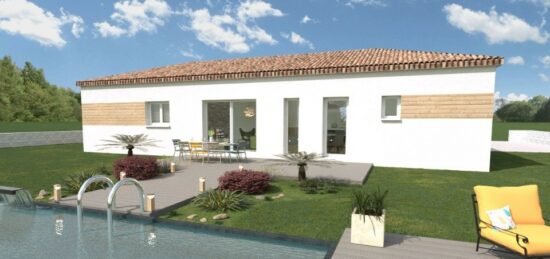Maison neuve à Barjac, Occitanie