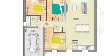 Neuville-sur-Sarthe Maison neuve - 2195067-6170modele620211010lUb7S.jpeg Maisons France Confort