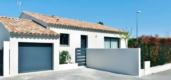 Maison neuve à Lavalette, Occitanie