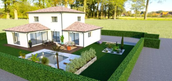 Maison neuve à Larra, Occitanie