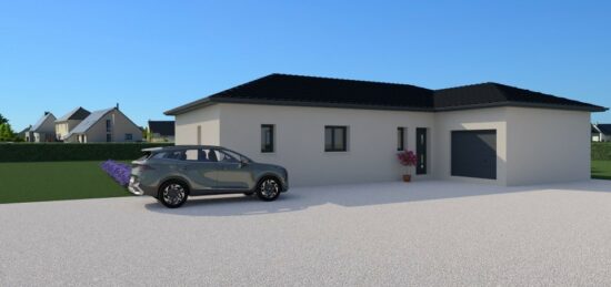 Maison neuve à Virieu-le-Petit, Rhône-Alpes