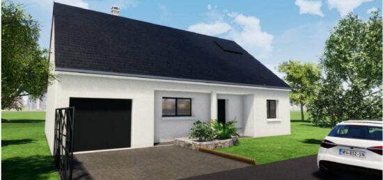 Maison neuve à Yvré-l'Évêque, Pays de la Loire