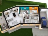 Maison à construire à Lazer (05300) 2251088-7183modele720240430REB5I.jpeg Maisons France Confort
