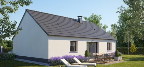 Maison neuve à Champenard, Normandie