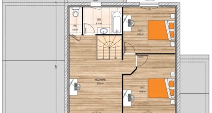 Saint-Augustin-des-Bois Maison neuve - 2255766-961modele920200702prgJN.jpeg Maisons France Confort
