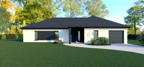 Maison neuve à Bienvillers-au-Bois, Hauts-de-France