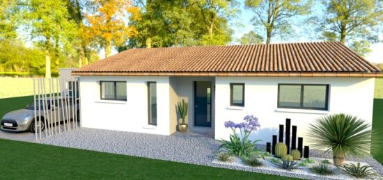 Maison neuve à Ria-Sirach, Occitanie