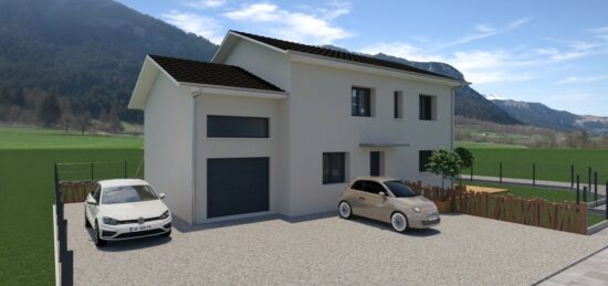Maison neuve à Bellegarde-sur-Valserine, Auvergne-Rhône-Alpes