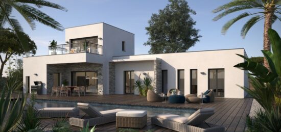 Maison neuve à Canet, Occitanie