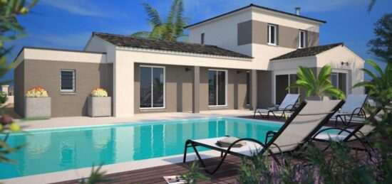 Maison neuve à Langlade, Occitanie