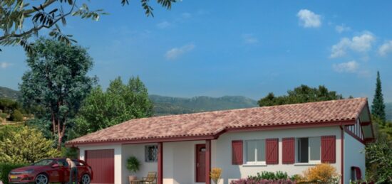 Maison neuve à Sames, Nouvelle-Aquitaine