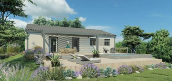 Maison neuve à Sainte-Hélène, Nouvelle-Aquitaine