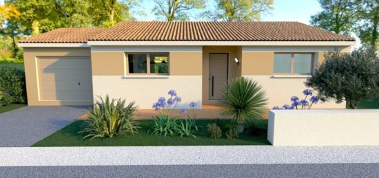 Maison neuve à Baho, Occitanie