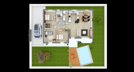 Aurensan Maison neuve - 2225831-902modele1020220518qWiBa.jpeg Maisons France Confort