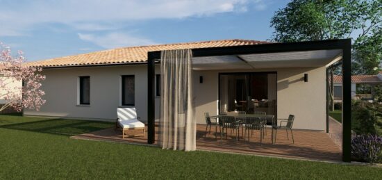 Maison neuve à Saint-Pierre-Lafeuille, Occitanie