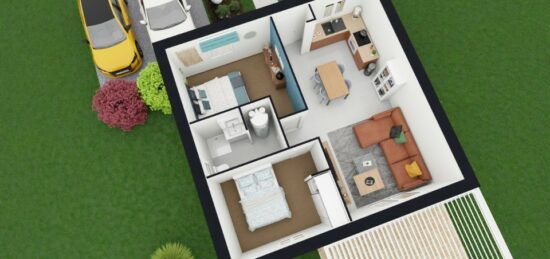 Maison neuve à Mallemort, Provence-Alpes-Côte d'Azur