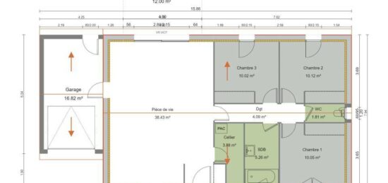 Maison neuve à , Tarn