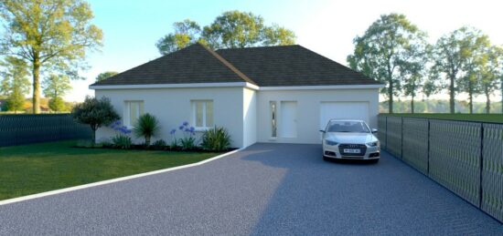 Maison neuve à Courcelles-sur-Seine, Normandie