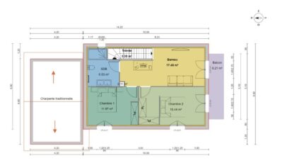 Chabottes Maison neuve - 2290425-7183modele10202403216RNT7.jpeg Maisons France Confort