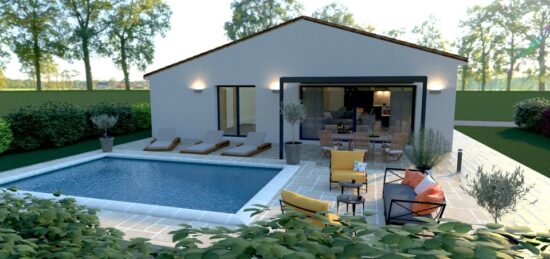 Maison neuve à Rodès, Occitanie