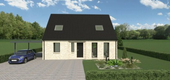 Maison neuve à Saint-Omer, Hauts-de-France