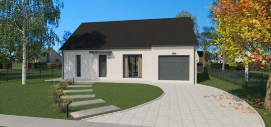 Maison neuve à Sainte-Lizaigne, Centre-Val de Loire