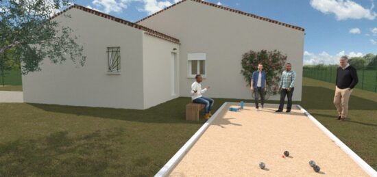 Maison neuve à , Ardèche