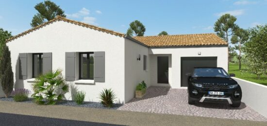 Maison neuve à Clavette, Nouvelle-Aquitaine
