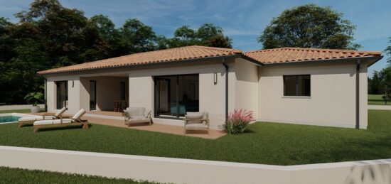 Maison neuve à Aubiac, Nouvelle-Aquitaine