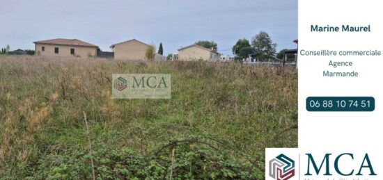Terrain à bâtir à Montpouillan, Nouvelle-Aquitaine