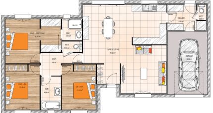 Montjean-sur-Loire Maison neuve - 2302023-939modele820201104vh5wW.jpeg Maisons France Confort