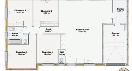 Aubigny-en-Artois Maison neuve - 2265943-4586modele620250321NXXIT.jpeg Maisons France Confort