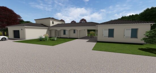 Maison neuve à Chevanceaux, Nouvelle-Aquitaine
