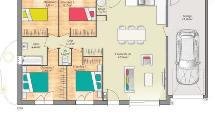 La Bazoge Maison neuve - 2306853-6170modele720211010ZpdFI.jpeg Maisons France Confort