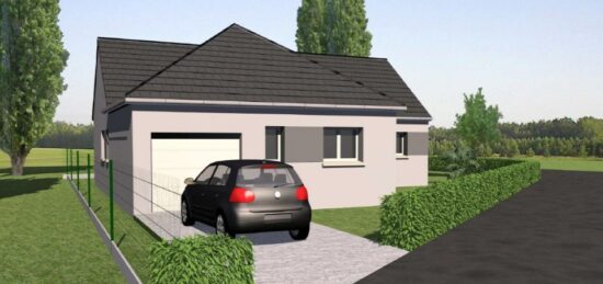 Maison neuve à La Bazoge, Pays de la Loire