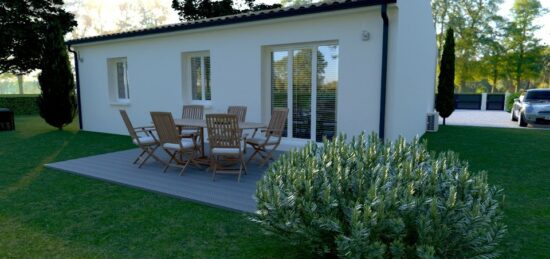 Maison neuve à Écoyeux, Nouvelle-Aquitaine