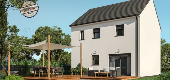 Maison neuve à Plerguer, Bretagne