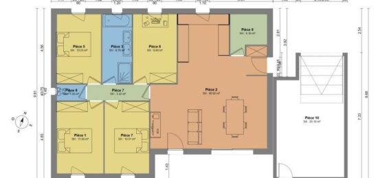 Maison neuve à , Gard