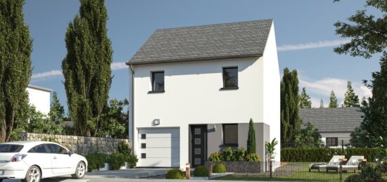 Maison neuve à Auray, Bretagne