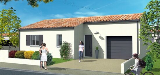 Maison neuve à Clavette, Nouvelle-Aquitaine