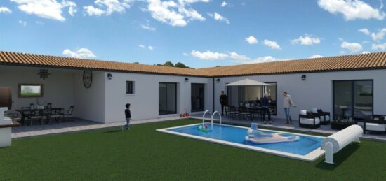 Maison neuve à Clavette, Nouvelle-Aquitaine