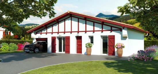 Maison neuve à Ascain, Nouvelle-Aquitaine